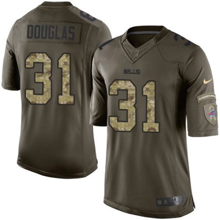 bills #31 rasul douglas green youth stitched nfl limited 2024 salute to service cheap jersey