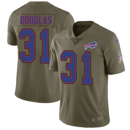 Bills #31 Rasul Douglas Olive Youth Stitched NFL Limited 2024 Salute To Service Jersey