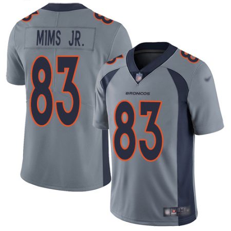 broncos #83 marvin mims jr. gray men's stitched nfl limited inverted legend wholesale jersey