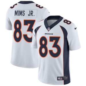 broncos #83 marvin mims jr. white men's stitched nfl vapor untouchable limited wholesale jersey