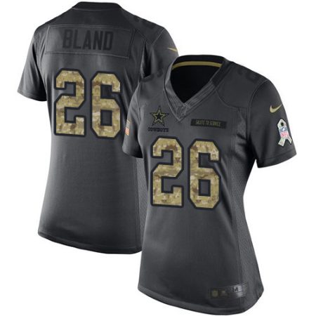 Cowboys #26 DaRon Bland Black Women's Stitched NFL Limited 2024 Salute to Service Jersey