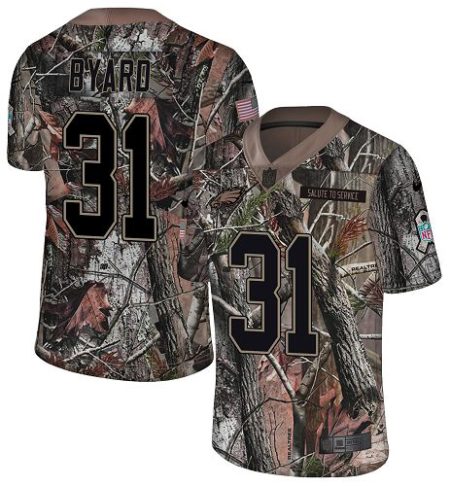 wholesale Eagles #31 Kevin Byard Camo Youth Stitched NFL Limited Rush Realtree Jersey