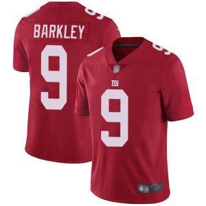 wholesale Giants #9 Matt Barkley Red Youth Stitched NFL Limited Inverted Legend Jersey
