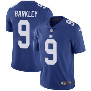 wholesale Giants #9 Matt Barkley Royal Blue Team Color Youth Stitched NFL Vapor Untouchable Limited Jersey