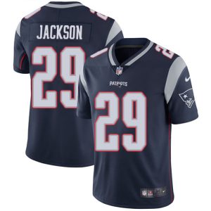 wholesale Patriots #29 J.C. Jackson Navy Blue Team Color Youth Stitched NFL Vapor Untouchable Limited Jersey