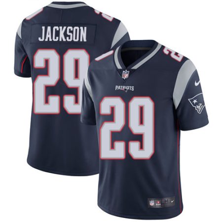 wholesale Patriots #29 J.C. Jackson Navy Blue Team Color Youth Stitched NFL Vapor Untouchable Limited Jersey