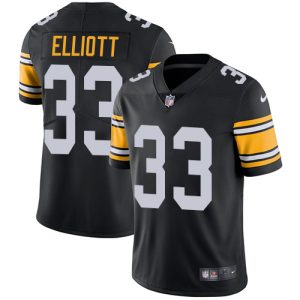 steelers #33 jalen elliott black alternate youth stitched nfl vapor untouchable limited wholesale jersey