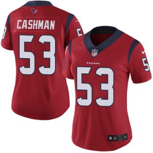 wholesale Texans #53 Blake Cashman Red Alternate Women's Stitched NFL Vapor Untouchable Limited Jersey