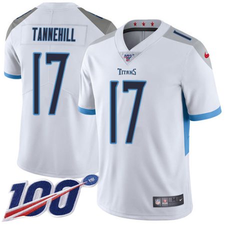 titans #17 ryan tannehill white youth stitched nfl 100th season vapor limited cheap jersey