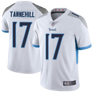 Titans #17 Ryan Tannehill White Youth Stitched NFL Vapor Untouchable Limited Jersey