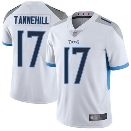 Titans #17 Ryan Tannehill White Youth Stitched NFL Vapor Untouchable Limited Jersey