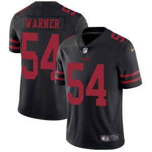 49ers #54 fred warner black alternate youth stitched nfl vapor untouchable limited wholesale jersey
