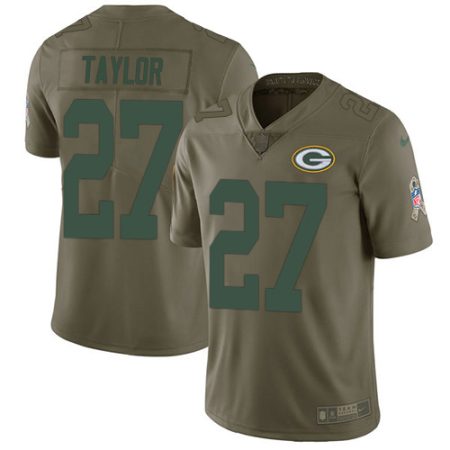 packers #27 patrick taylor olive youth stitched nfl limited 2017 salute to service wholesale jersey