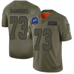 bills #73 dion dawkins camo youth stitched nfl limited 2019 salute to service cheap jersey