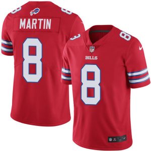 bills #8 sam martin red youth stitched nfl limited rush wholesale jersey