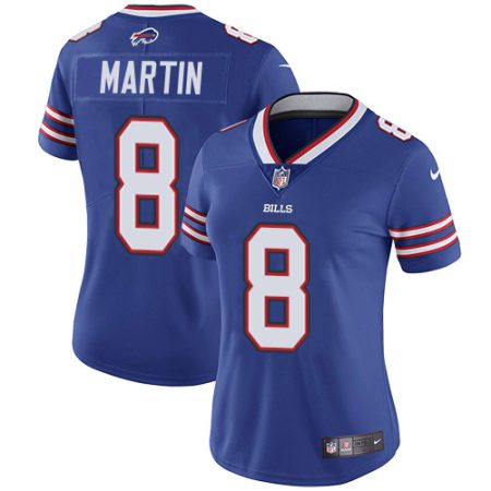 Bills #8 Sam Martin Royal Blue Team Color Women's Stitched NFL Vapor Untouchable Limited Jersey