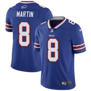 Bills #8 Sam Martin Royal Blue Team Color Youth Stitched NFL Vapor Untouchable Limited Jersey