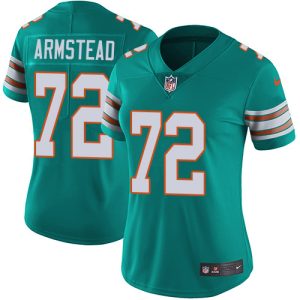 dolphins #72 terron armstead aqua green alternate women's stitched nfl vapor untouchable limited cheap jersey