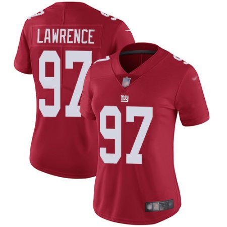 wholesale Giants #97 Dexter Lawrence Red Women's Stitched NFL Limited Inverted Legend Jersey