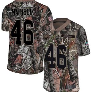 jaguars #46 ross matiscik camo youth stitched nfl limited rush realtree wholesale jersey