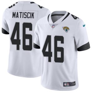 wholesale Jaguars #46 Ross Matiscik White Youth Stitched NFL Vapor Untouchable Limited Jersey