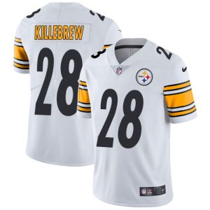 wholesale Steelers #28 Miles Killebrew White Youth Stitched NFL Vapor Untouchable Limited Jersey