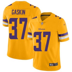 Vikings #37 Myles Gaskin Gold Youth Stitched NFL Limited Inverted Legend Jersey