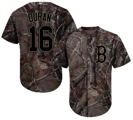 wholesale Red Sox #16 Jarren Duran Camo Realtree Collection Cool Base Stitched MLB Jersey