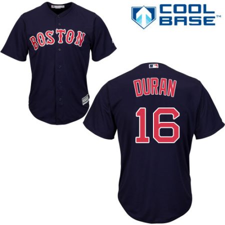 Red Sox #16 Jarren Duran Navy Blue Cool Base Stitched Youth MLB Jersey