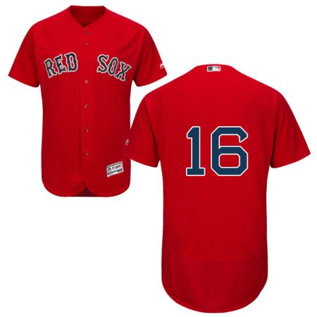 Red Sox #16 Jarren Duran Red Flexbase Authentic Collection Stitched MLB Jersey