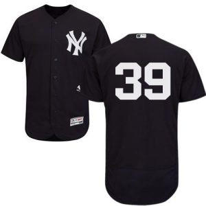 Yankees #39 Jose Trevino Navy Blue Flexbase Authentic Collection Stitched MLB Jersey