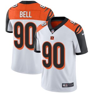 Bengals #90 Travis Bell White Youth Stitched NFL Vapor Untouchable Limited Jersey