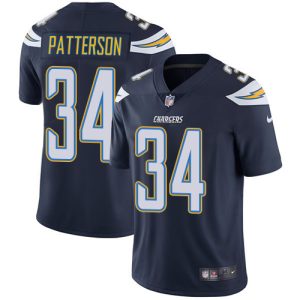 Chargers #34 Jaret Patterson Navy Blue Team Color Youth Stitched NFL Vapor Untouchable Limited Jersey