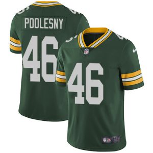 Packers #46 Jack Podlesny Green Team Color Youth Stitched NFL Vapor Untouchable Limited Jersey