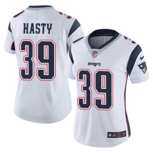 patriots #39 jamycal hasty white women's stitched nfl vapor untouchable limited cheap jersey